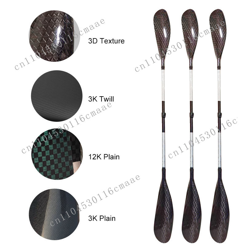 Kayak Paddle Carbon - Pala de kayak plegable retráctil de