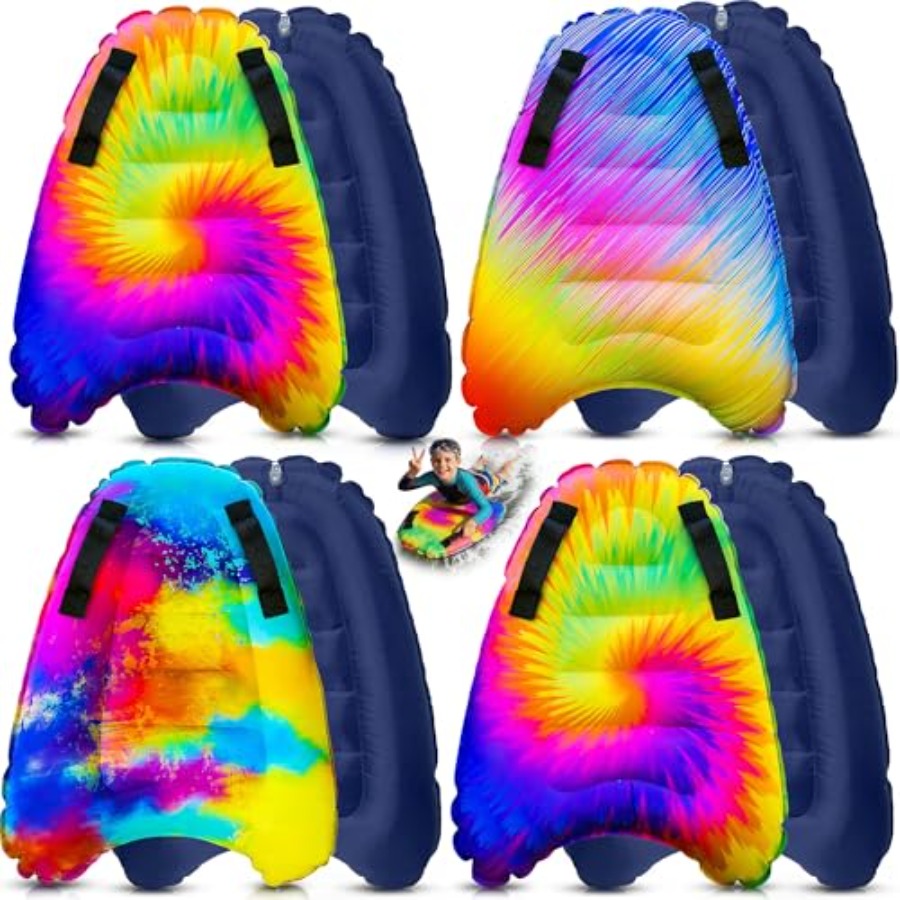 Bodyboard Boogie Board - Paquete de 4 tablas de surf