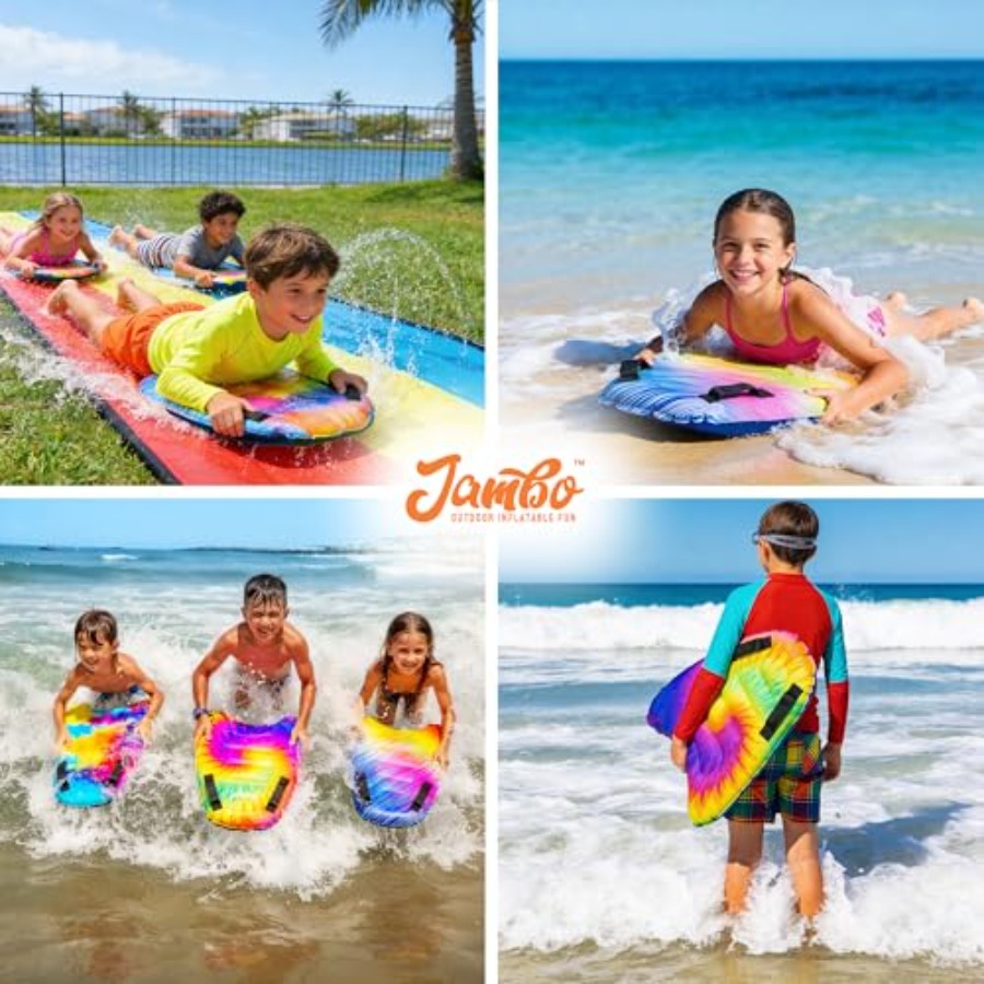 Paquete de 4 tablas de surf in - Bodyboard Boogie Board reseña y precio