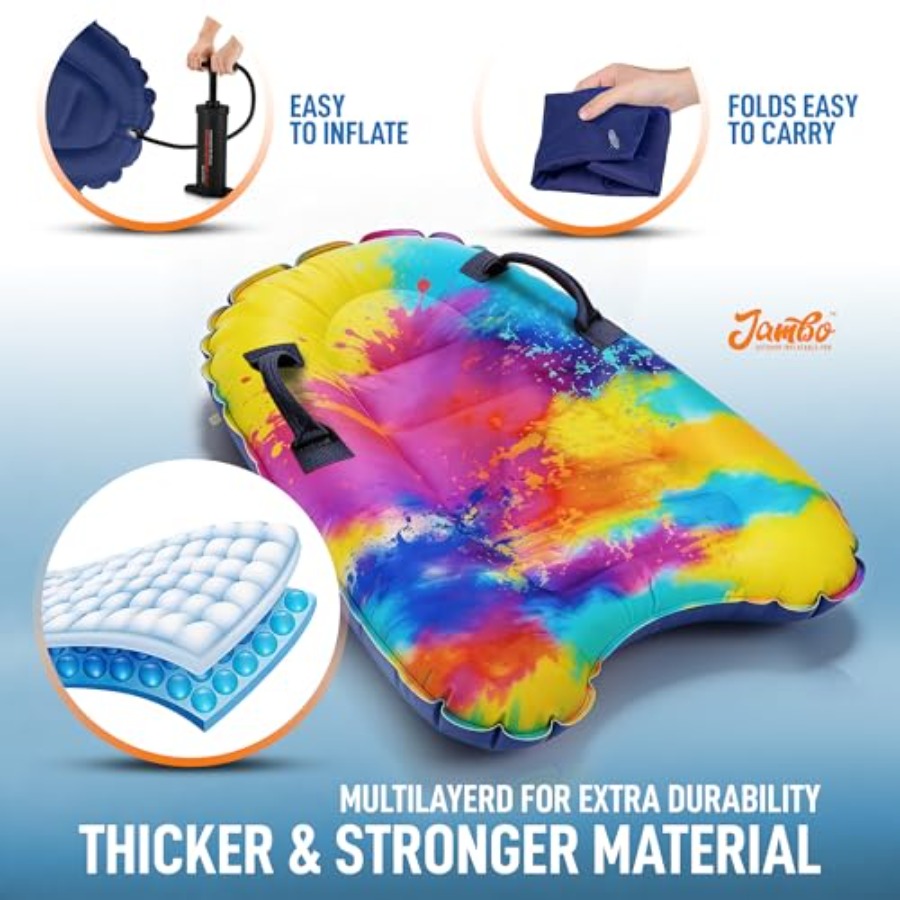 Paquete de 4 tablas de surf in - Bodyboard Boogie Board reseña y precio